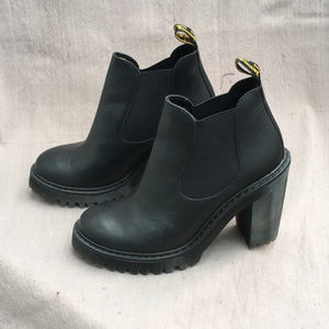 Hurston black doc martens